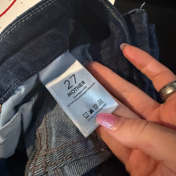 Mother denim high waisted looker clean sweep - Picture 4 of 5